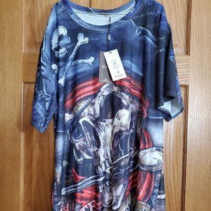 "Just A Pirate and The Booty"  Mixteefe  3XL T-Shirt  NWT